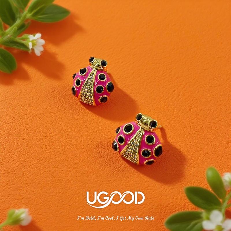 Garden de UGood Necklace, Eardrops, Ring, Amplifies Statement and Aesthetic for Business and Working Occasions, Uplifts your Work Chic and Fashion Aura