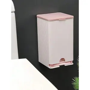 1PC Space Saving Wall Mounted Box For Sanitary Napkin Storage Small Item Organizer Bathroom Tissue Holder Waterproof Durable