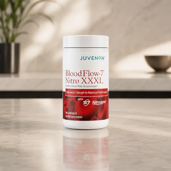 BloodFlow-7 XXXL – Dietary/Fitness Supplement - Triple-Action Nitric Oxide for Maximum Blood Flow & Muscle Recovery - Edible Capsule