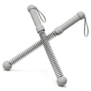 New Upgrade Weighted Cordless Battle Ropes – Quiet Ropeless Training Rope Fitness Equipment for Home Gym, Portable Exercise Battle Rope for Women & Men, Indoor & Outdoor Workouts