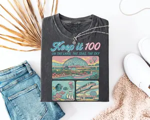 WDW Epcot Inspired T-Shirt, Theme Park Tee, Retro The Land Shirt, WDW Matching Family Vacation Tee