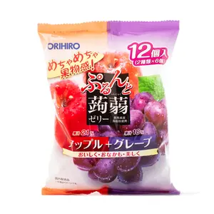 Orihiro Apple & Grape Konjac Jelly 12 pcs 240 g