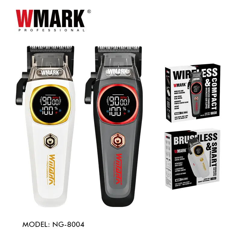 WMARK NG-8004 Wireless Charging Hair Clipper