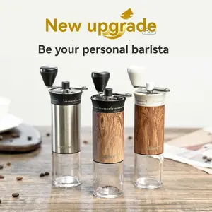 Hand-Crank Coffee Grinder, Manual Coffee Bean Mill, New Coffee Grinding Machine, Efficient Espresso Maker, Durable Design