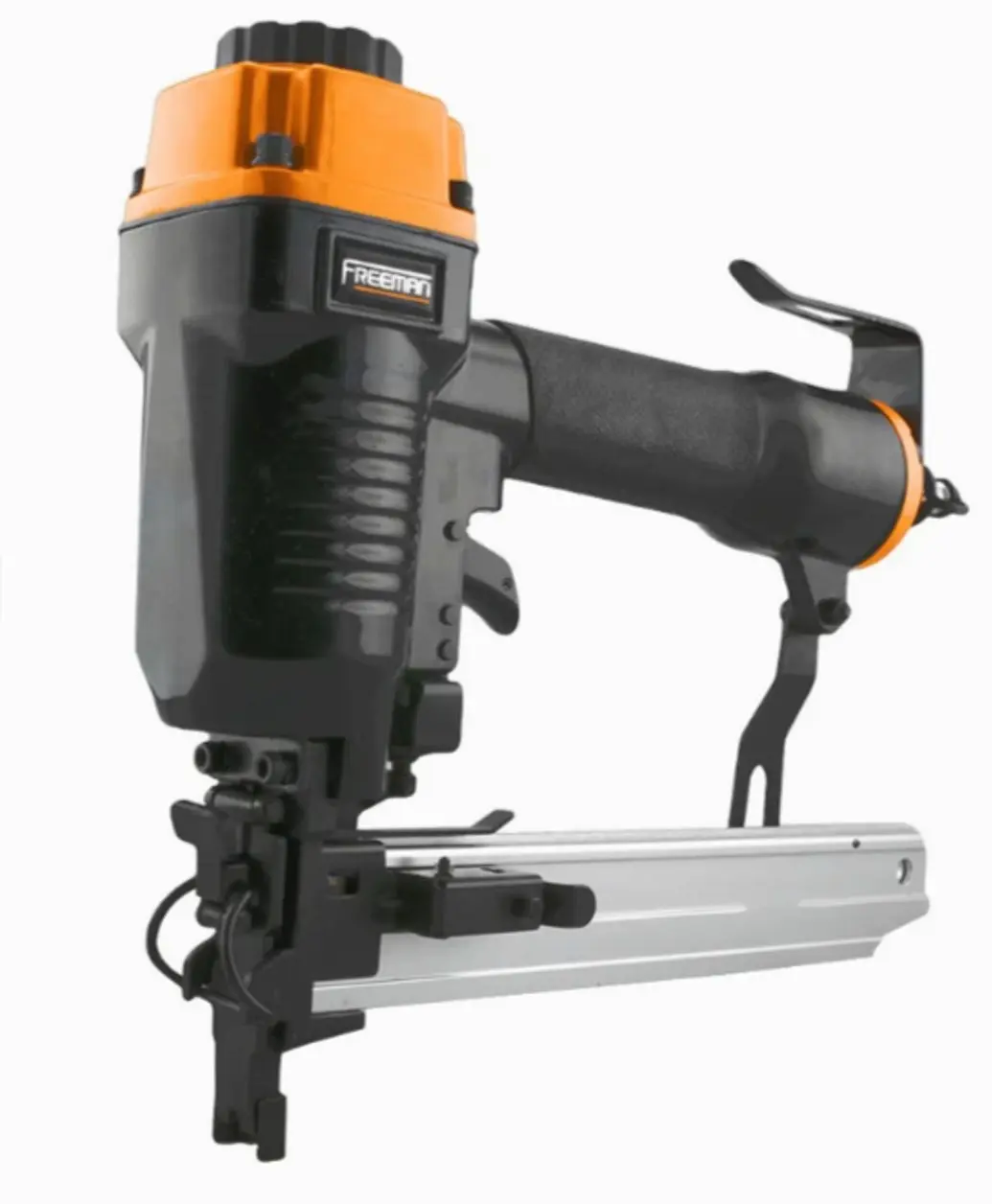Freeman Pneumatic 16-Gauge 1" Fencing Stapler for Wire Fencing, Air Powered Heavy Duty Staple Gun PFS16