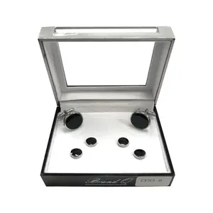 Brand Q CFS3-B Cufflink With Matching Tuxedo Studs