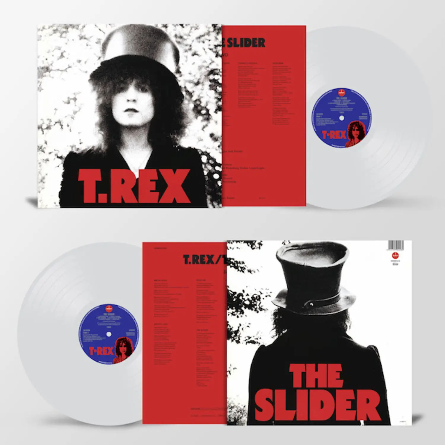 T.Rex - Slider [Clear Vinyl]  [VINYL RECORD - LP] Clear Vinyl, UK - Import