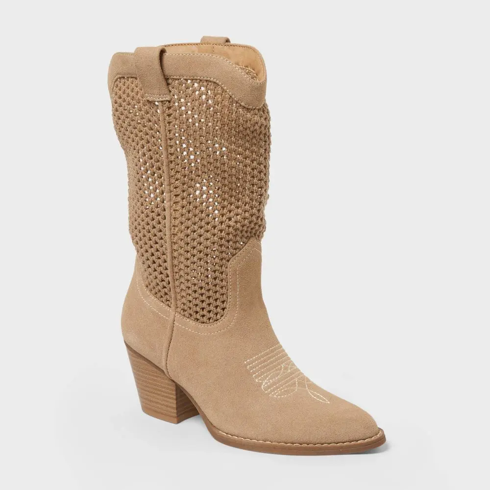 Women’s Jasper Western Boots with Memory Foam Insole - Universal
