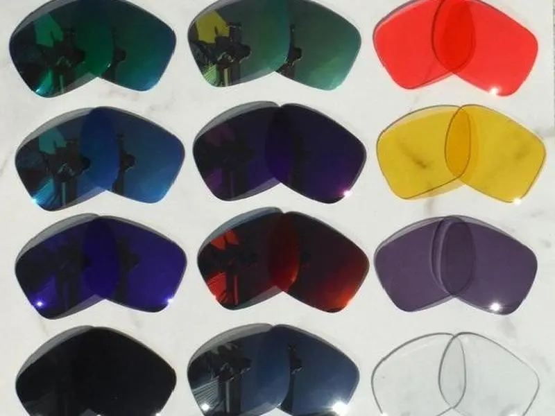 Galaxy 12 Color Pairs Replacement Lenses for Oakley Holbrook OO9102 Sunglasses Polarized 100% UVAB with Anti-Reflective and Impact Resistance sunglasses  women