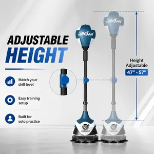 Portable Wrestling Trainer, Boxing Training Target for Self-Practice, Judo and Martial Arts, Home Use, Adult and Child Standing Sandbag