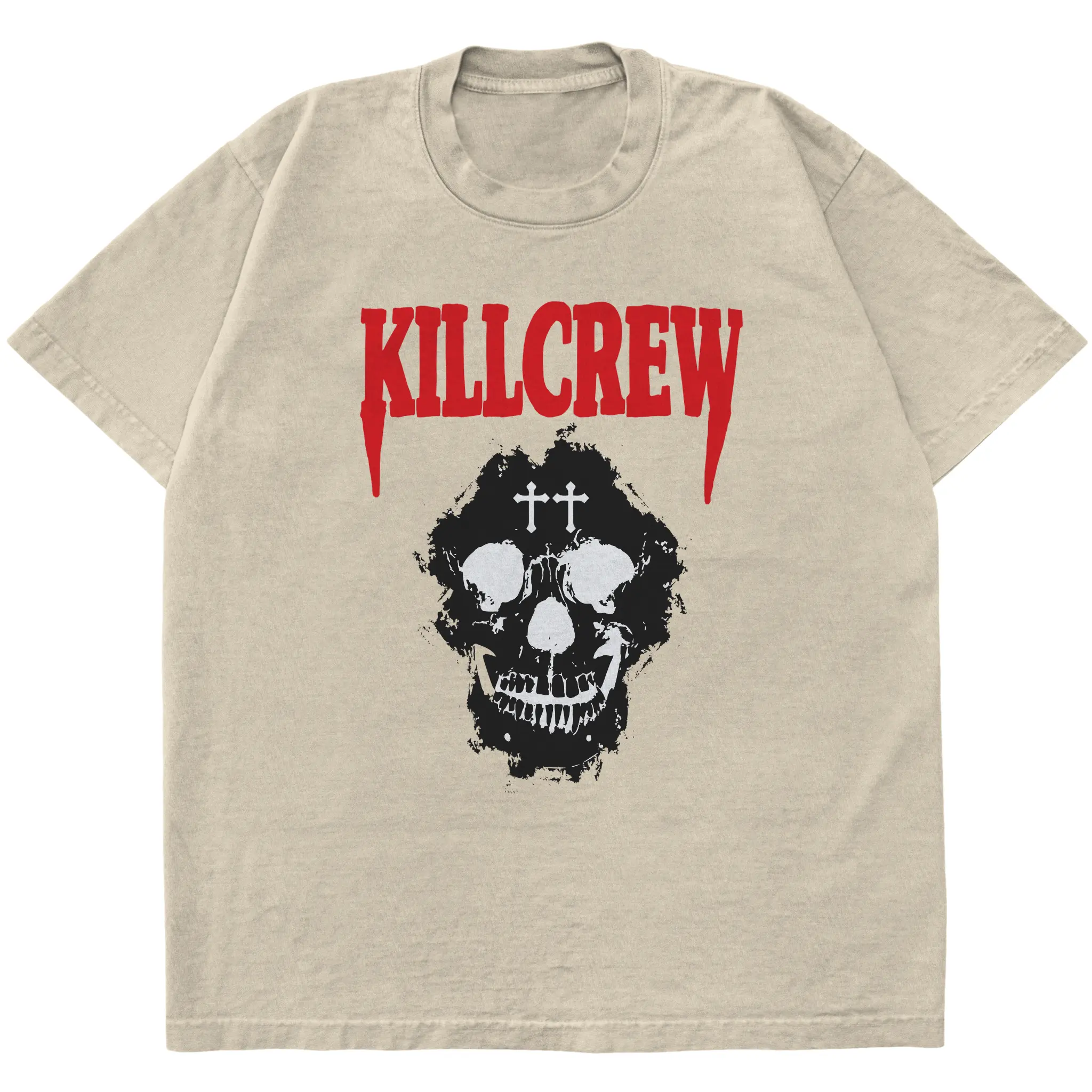 SKULL CREAM/RED