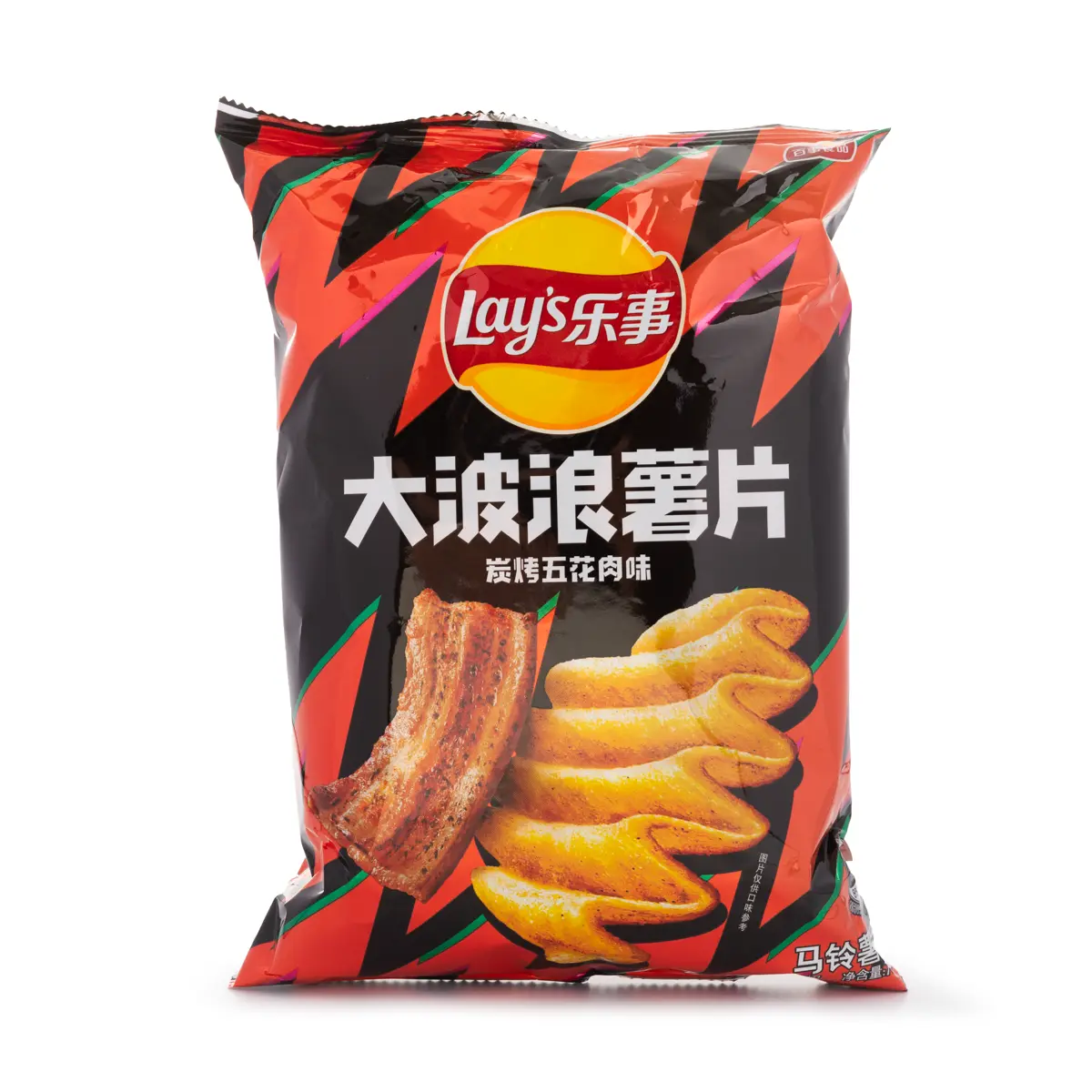Lay's Grilled Pork Flavor Potato Chips 70 g Lay's Grilled Pork Flavor Potato Chips 70 g