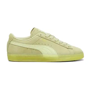 PUMA Womens Suede Classic Translucent Lace Up Sneakers Shoes Casual - Green