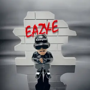 Eazy-E Figure and Brick Wall