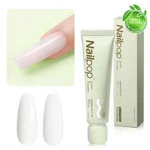 Nailpop Crystal Poly Gel Quick DIY Salon Nails Easy Home Extension Gel