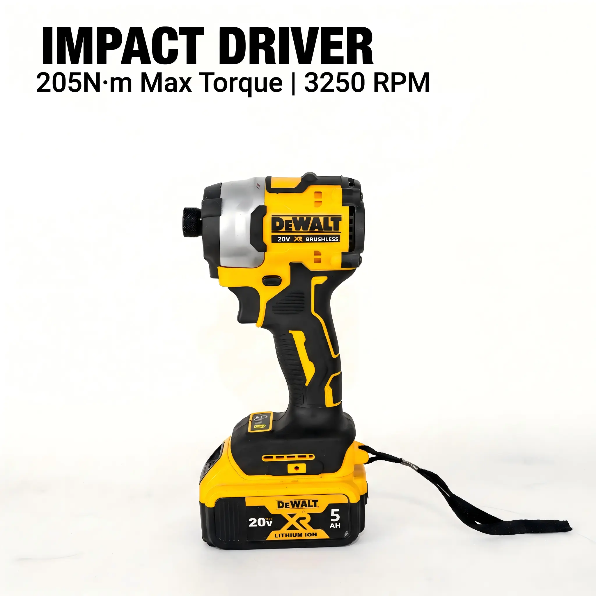 DeWalt DFC850 1/4 in Brushless Cordless Impact Driver with Brushless Motor, 4-Mode Drive Control for Construction, Trim Work Tasks maintenance truck