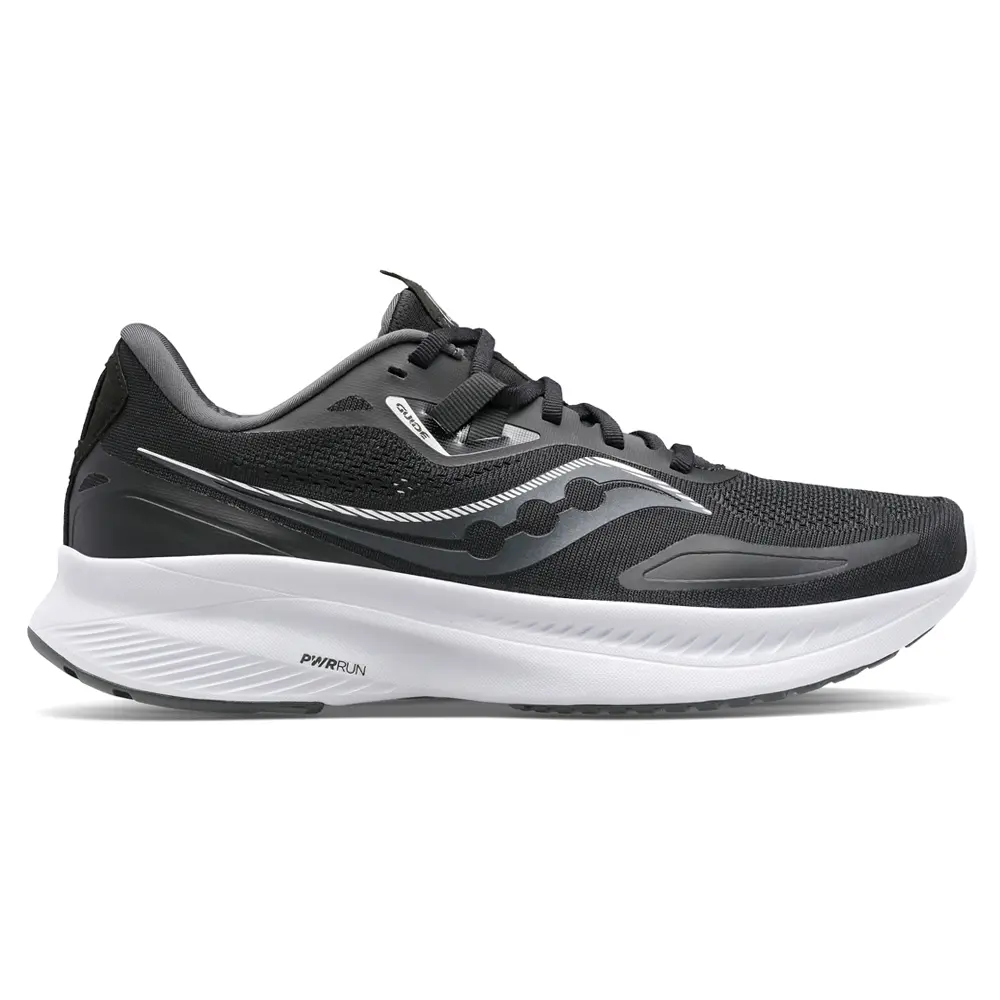 Saucony Womens Guide 15 Running Sneakers Shoes - Black Saucony Womens Guide 15 Running Sneakers Shoes - Black