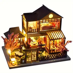 Japanese Tea House Book Nook Kit: DIY Miniature Cherry Blossom Garden Japanese Tea House Book Nook Kit: DIY Miniature Cherry Blossom Garden