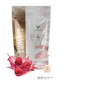 VitalAge Collagen - Raspberry Flavor for Your Beauty Routine by VitalHealth - Enhance Your Beauty regimen with this Beverage
