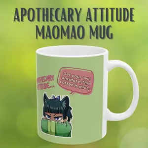 Maomao Chibi Mug - The Apothecary Diaries Anime Gift - 11oz 15oz
