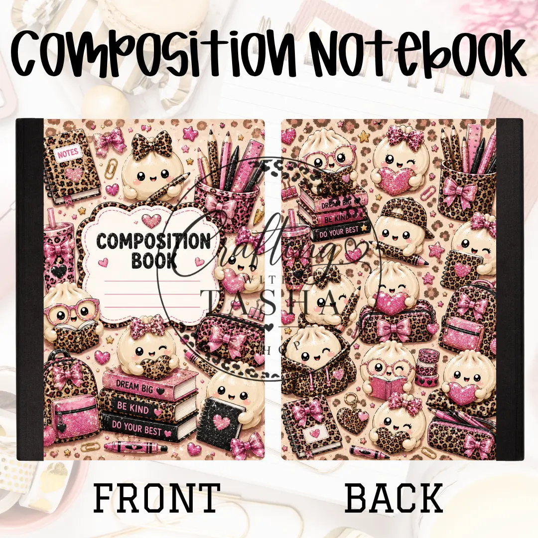 Dumpling Leopard Composition Notebook Dumpling Leopard Composition Notebook