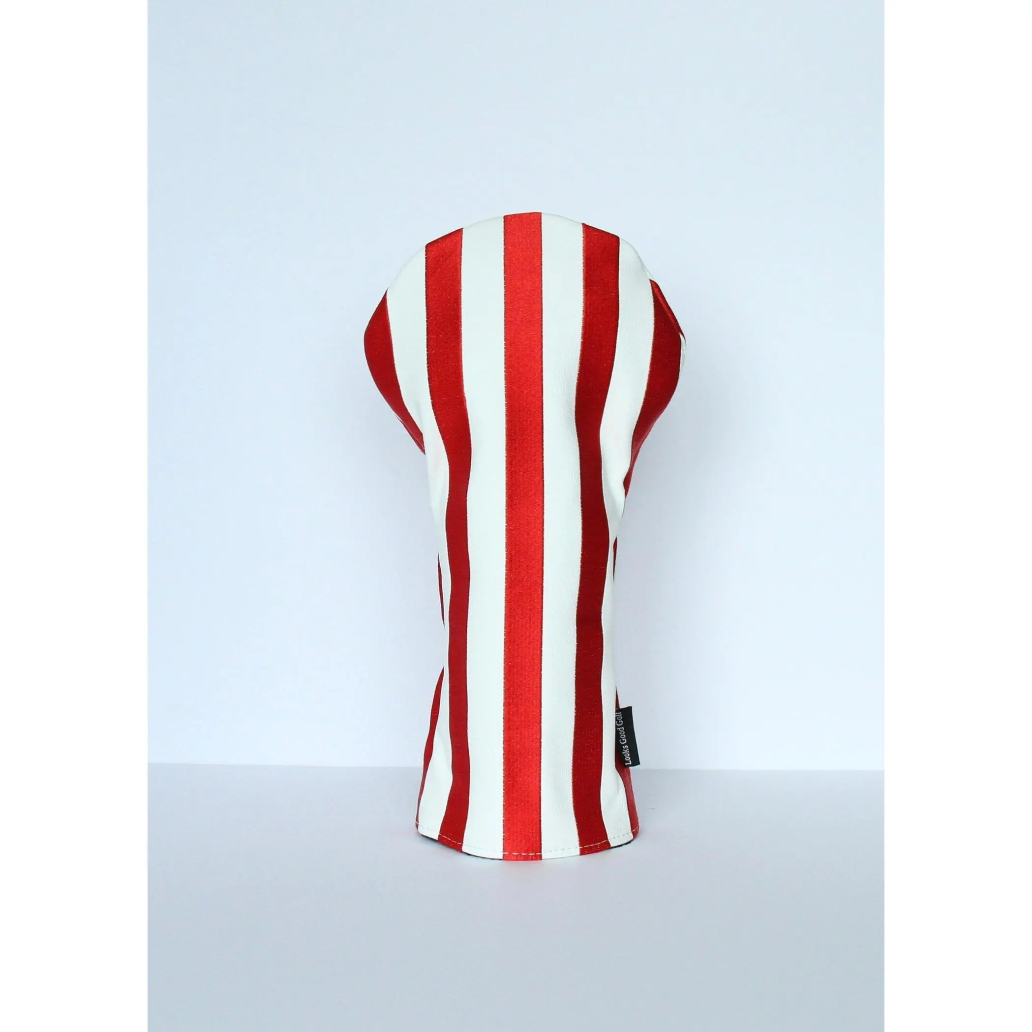Striped Golf Headcovers Crimson and White - Driver, Fairway Wood, Hybrid
