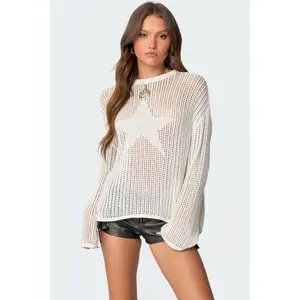 Seeing Stars Oversized Sweater