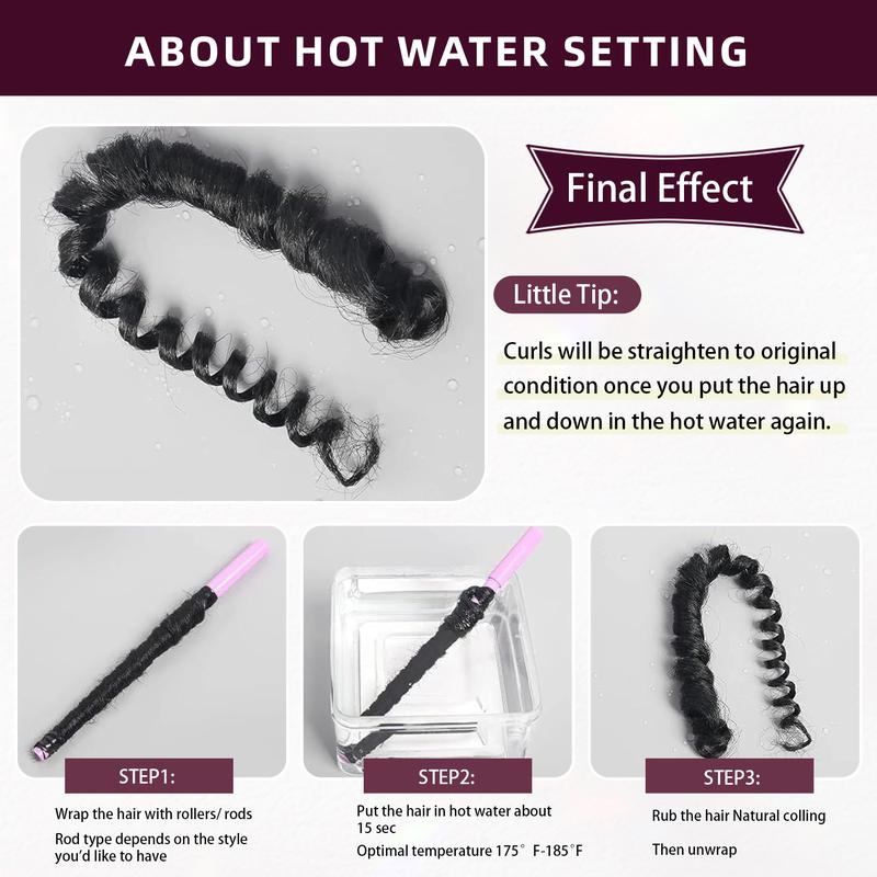 2 Pack Braiding Hair Pre Stretched 30 Inch Yaki Straight braided Premium Synthetic Crochet Twist Braids wig No Tangle Easy Install