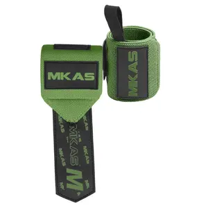 2PCS Wristband Wrist Support Weight Lifting Gym Training Wrist Support Brace Straps Wraps Crossfit Powerlifting