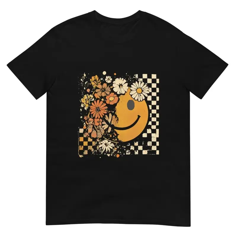 Radiate Retro Unisex Short Sleeve T-Shirt Printed in the USA