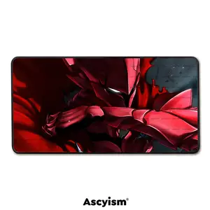 Igris The Bloodred Solo Leveling Large Anime Mouse Pad, Non-slip Rubber Base Stitched Edge Desk Pad for Desk Laptop Desktop, Anime Accessories Merch Gift.