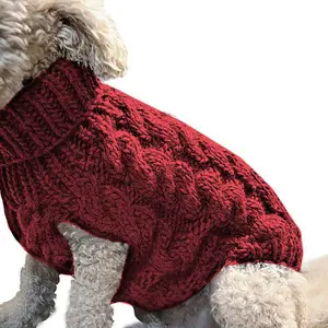 Small And Medium Sized Dog Knit sweater