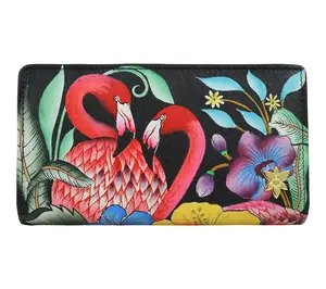 Anuschka Painted Leather RFID Wallet