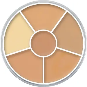 Kryolan Concealer Circle - High Coverage Cream Makeup - Kryolan Palette