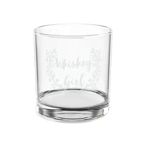 Whiskey Girl Whiskey Glass | Engraved 10.5oz Rocks Glass