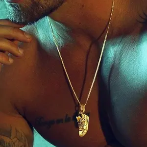 FaithHeart Sport Fan Sneaker Shoe Pendant Necklace