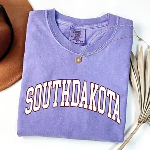 Comfort Colors South Dakota T- Shirt, Vintage South Dakota Tshirt, Game Day Shirt , South Dakota  Gifts, Unisex Tee