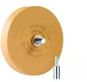 Decal Eraser Wheel Pin Stripe Removal Tool 1 Pack Adhesive Remover Wheel with Pad & Adapter Graphics Removal Tool Eraser