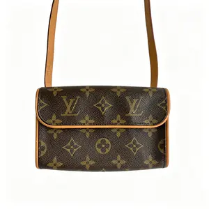 Pre-owned Louis Vuitton Monogram Canvas Florentine Pochette D0005