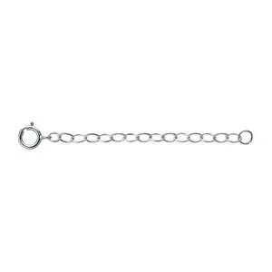 Sterling silver 3mm cable chain extender