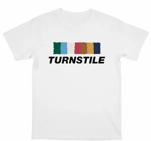 Turnstile Color Wall Shirt, Music Band Tee