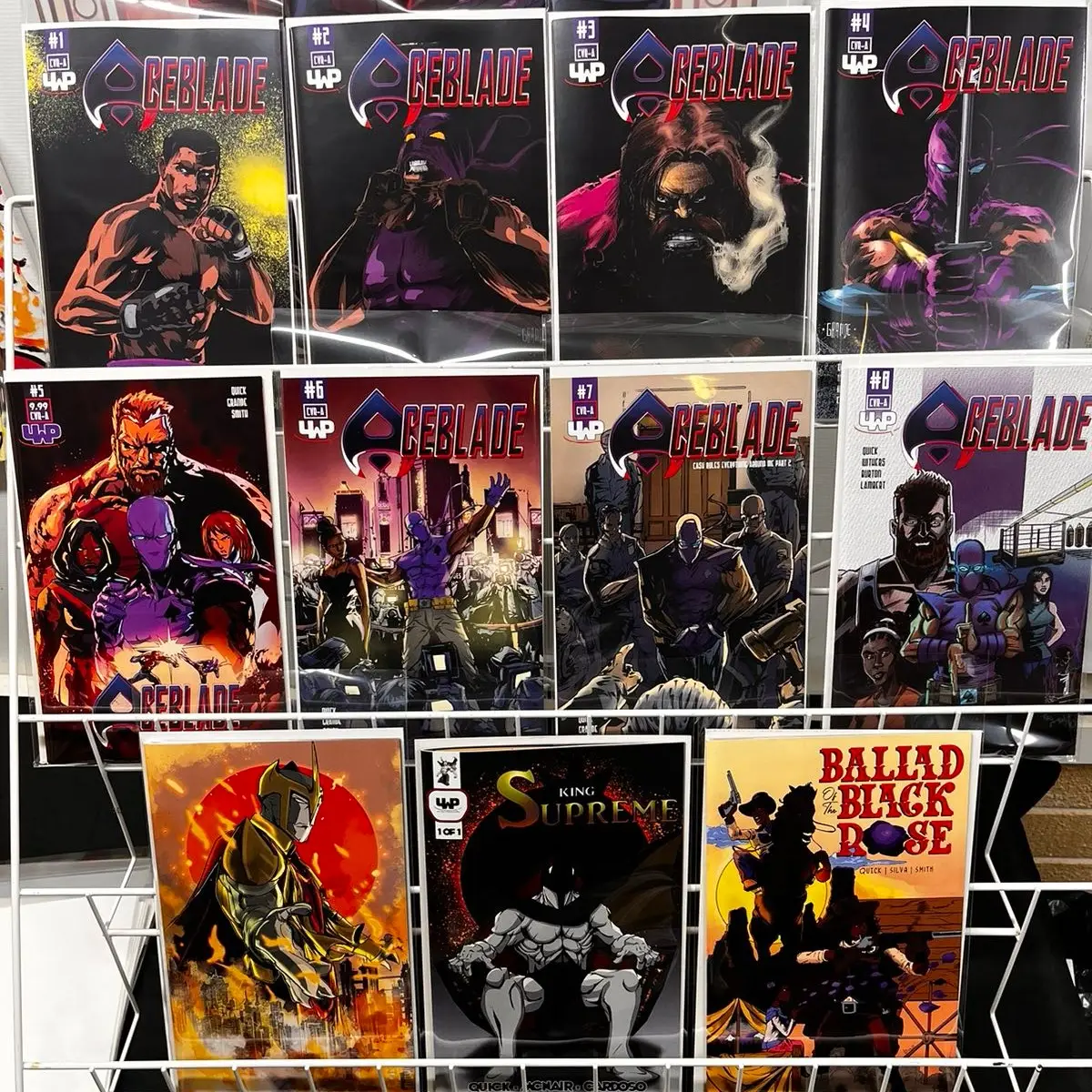 Aceblade King and Rose Comics Bundle