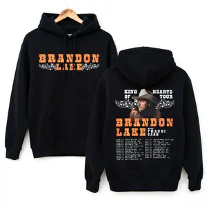 Brandon Lake King of Hearts Tour 2026 Hoodie, Christian Music Tour Merch, Worship Concert Graphic Hoodie, Unisex Pullover Sweatshirt, Soft Cotton Blend Apparel, Gift for Fans