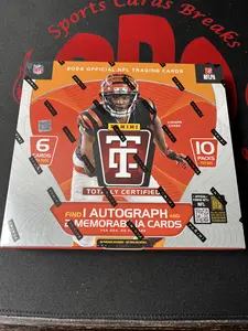 PYT BREAK - 2 Box- 2024 Totally Certified Preferred and Revolution Premium  - Football- Panini- Trading Card Breaks