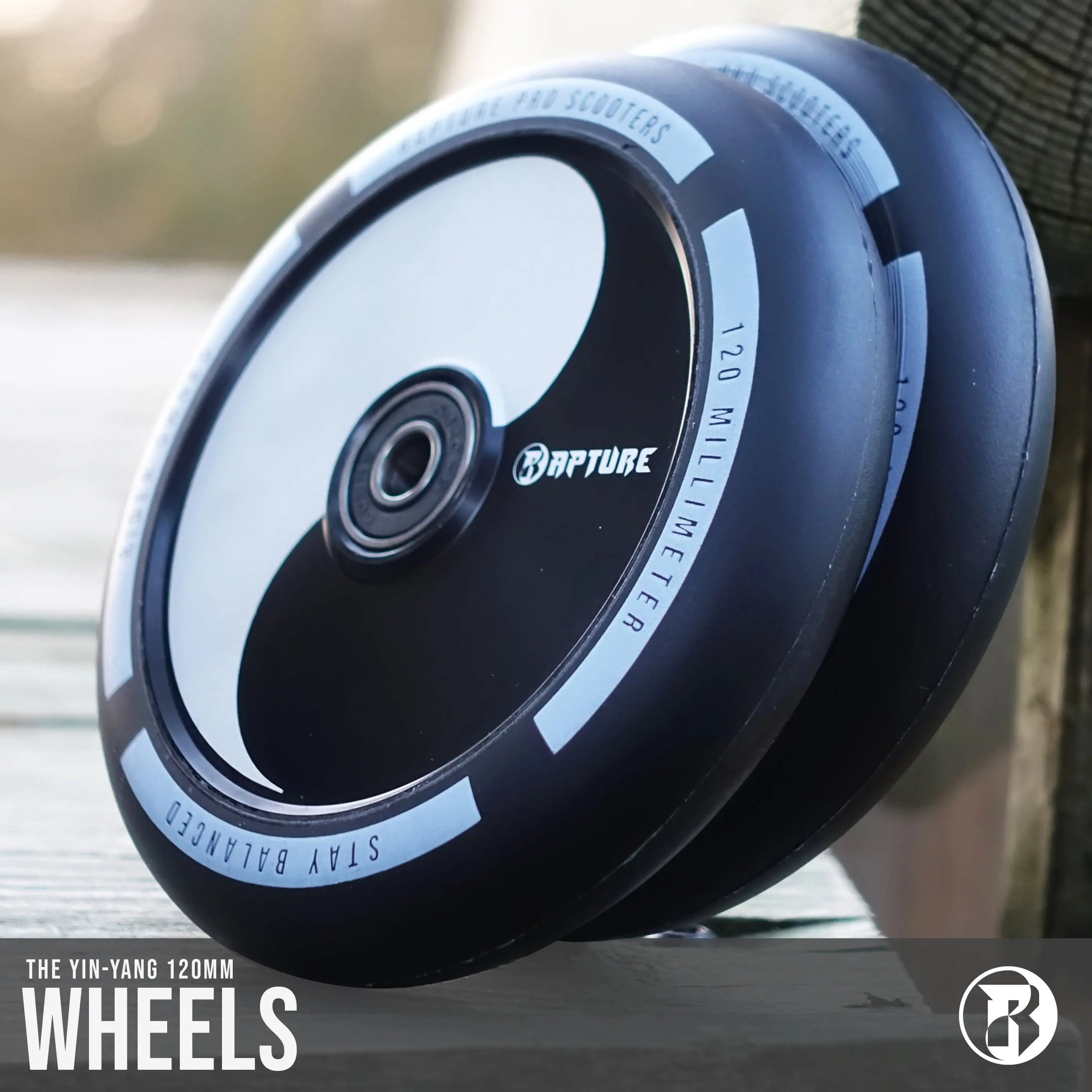 The Rapture Yin-Yang 120mm Wheels (Set)