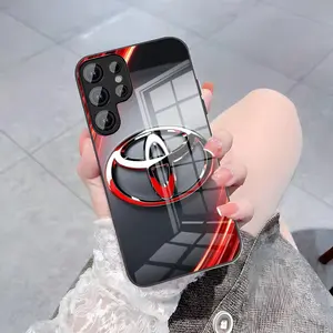 Toyota Car logo Phone Case Shockproof Cellphone Casing for Samsung S26 S25 Plus S20 S20 Plus S22 Ultra S23 FE S21 Plus S21 Ultra Glass cover