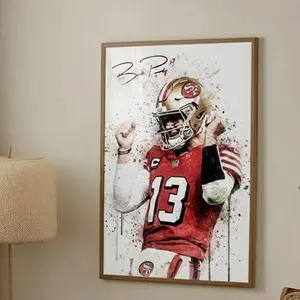 Purdougie Poster Wall Art,  Wall Art, Home Decor, Football Wall Art