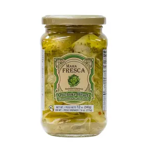 Mama Fresca Quartered Artichoke Hearts - 12 oz - 12 Pack