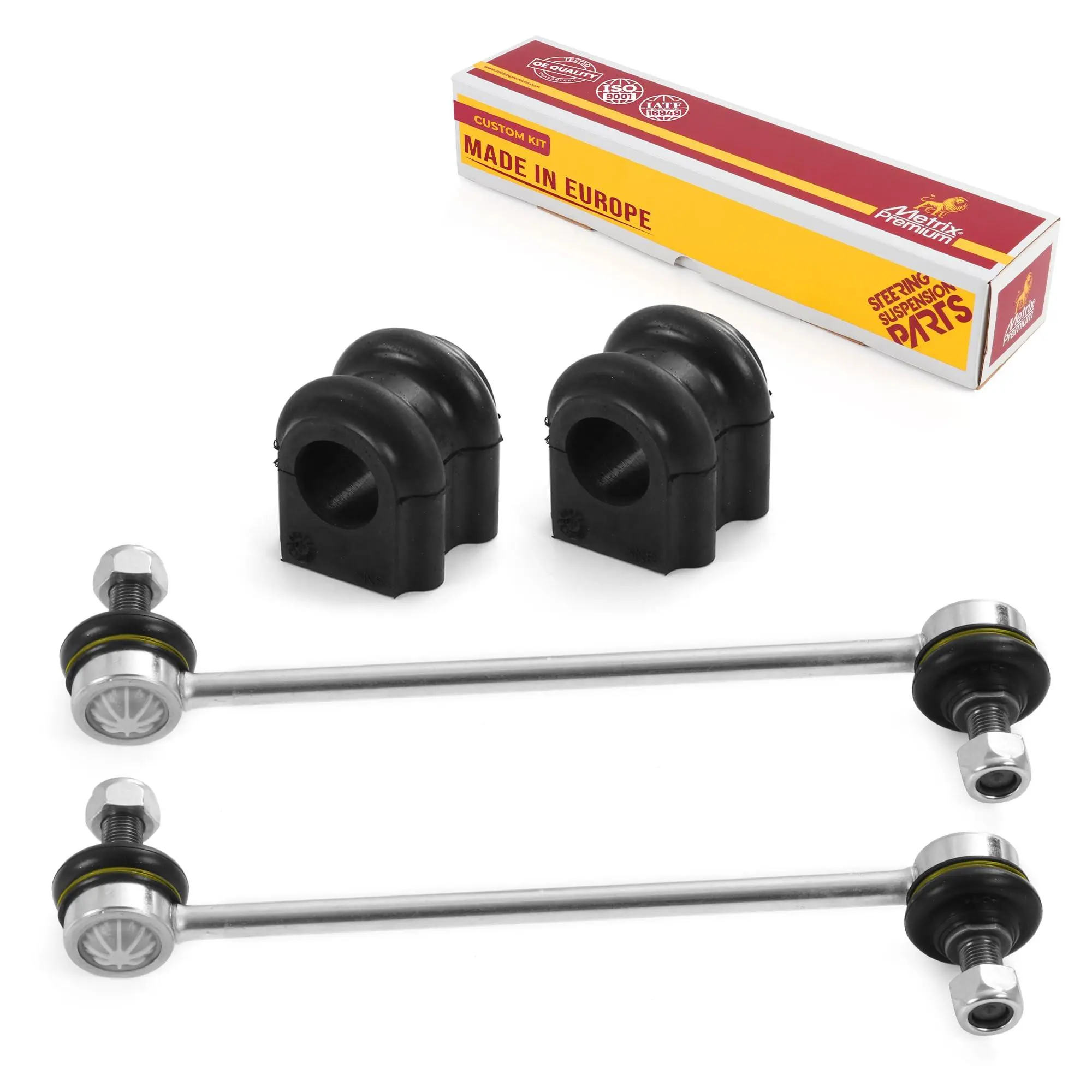 4 PC Front Stabilizer Bar Link and Sway Bar Bushing Kit  97403MT