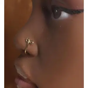 Infinity Wire Handmade Loop Nose Cuff